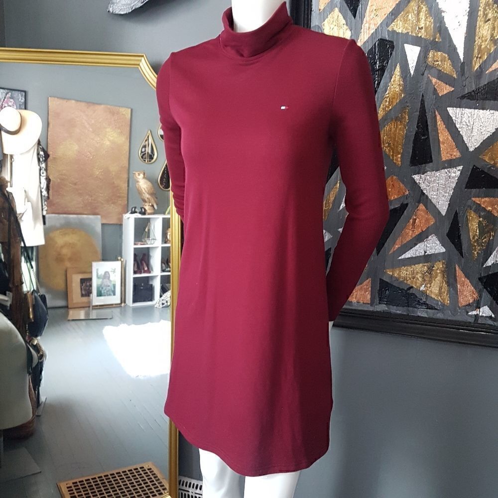 Tommy Hilfiger Turtleneck Mini Dress